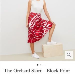 M.M lafleur silk Aline skirt size 16 (XL)